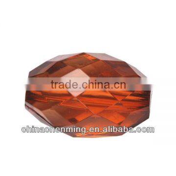 transparent acrylic diamond-cut decorative beads