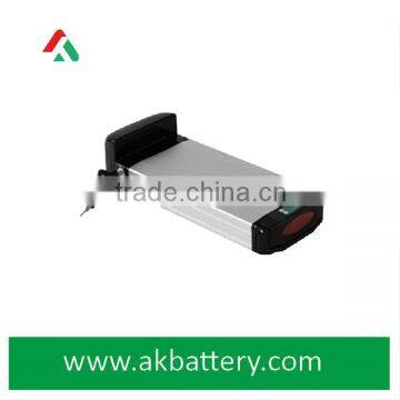 36V10Ah lithium-ion battery pack for e-bikes Rear Carrier type