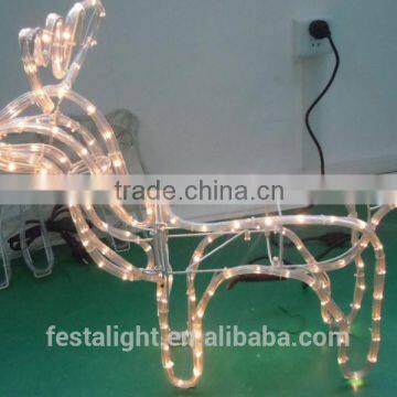 Christmas lights Motif -Motor 3D-Deer Moving motif