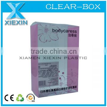 clear customized plastic packaging box