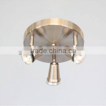 round chassis three bulbs ceiling lamp