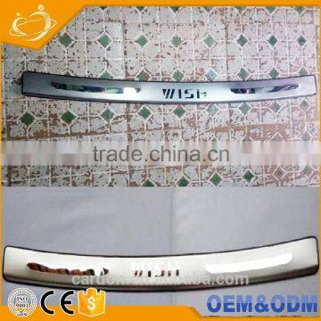 After the guard forwish,,back pedal Car LED illuminated door sill plate for prius, LED step scuff plate for TOYOTA WISH