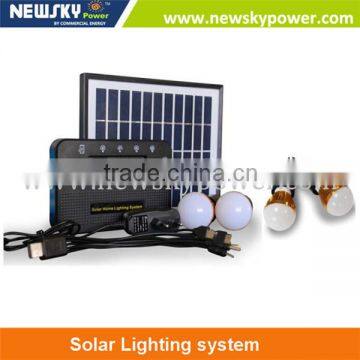 High Quality portable small mini solar home lighting system portable solar led light solar lighting system for home