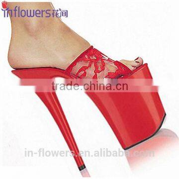 Eneglant simple design sexy stiletto girl high heels sandals