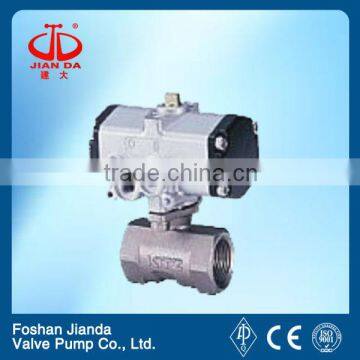 KITZ C type pneumatic ball valve/ball valve dn20/pneumatic actuator ball valve