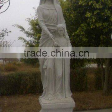 Hand carved garden statues stone