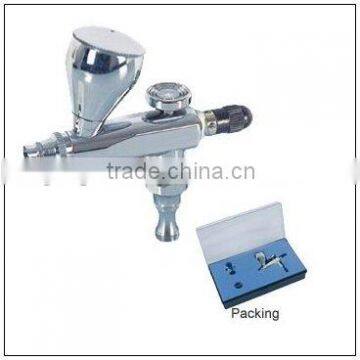 NEW 0.3mm DUAL-ACTION AIRBRUSH GUN GRAVITY PAINT TATTOO (PR-206) photo-1