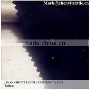 China hangzhou textile 100 polyester taffeta fabric