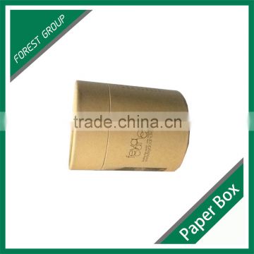 CYLINDER CARDBOARD PAPER TUBE WITH CAP