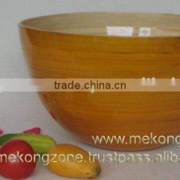 Bamboo bowl