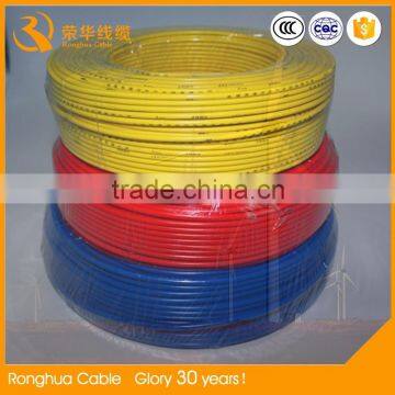 Single Core Copper Conductor BV BVVB BVR Electric Wire and Cable 16mm Quality Choice photo-4