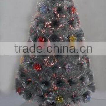 New Design Fiber Optical Tree With Top Star& Accessories/Outer Door&Inner Door Decoration