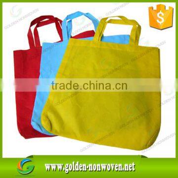 50-100gsm Reusable nonwoven shopping bags with customized logo/OEM supermarket pp non-woven tote bag factory price