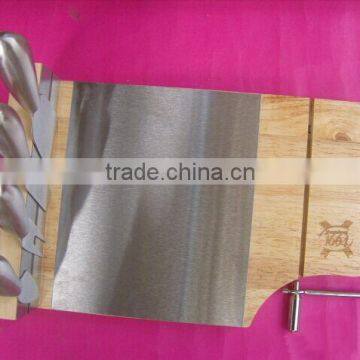 New design fashion wood cheese cutting board