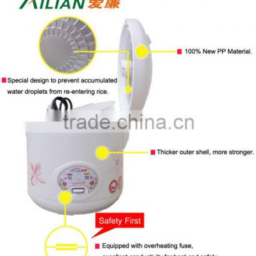 Brand New Design High Quality Hot Sale Deluxe Electric Rice Cooker sanyo brand or customized