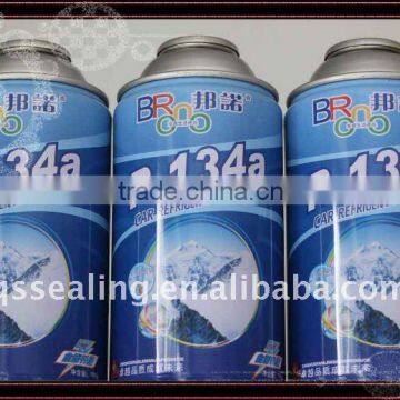 tinplate aerosol can for R134a gas