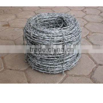 (BWG14x14 or BWG16x16 with1.6 mm 2.1mm 2.5mm wire diameter) electric / hot dipped barbed wire