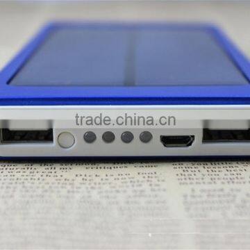 2015 Hot Selling Solar Power Bank 10000mAh, Portable Solar Phone Charger, ce Rohs Fcc Passed Smart Phone Solar Charger photo-6