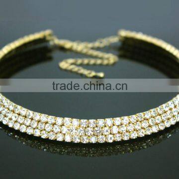 New Crystal Rhinestone Collar Necklace Choker Necklaces Wedding Birthday Jewelry