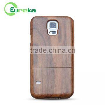 New arrival cell phone bamboo case for Samsung S5 I9600