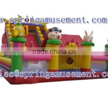 Animal zoo inflatable fun city, inflatable amusement park SP-FC026