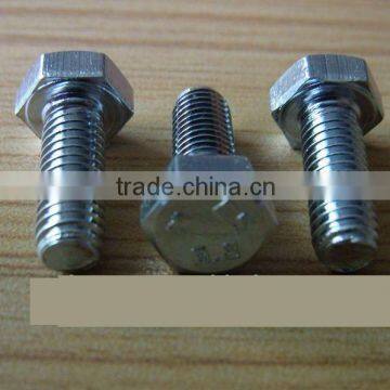 stainless steel ansi b18.2.1 hex head bolt