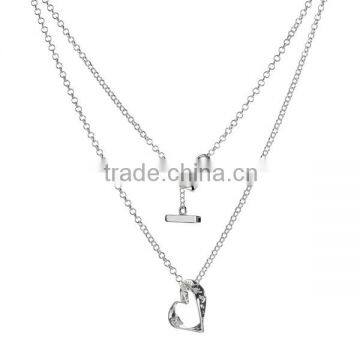 Eternal Designer Pendant in Argentium Silver