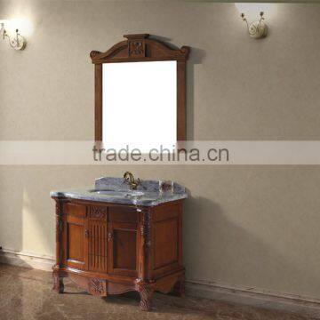 Classic Solid Wood Bathroom Furniture, Oak Furniture