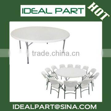 6 feet round table for party