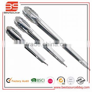 Shine finished stainless steel 12" spaghetti food tong