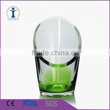 home decoration wedding decor green bottom candle glass jar