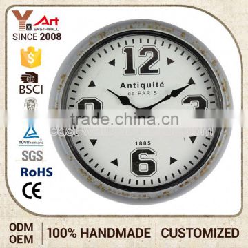 Promotional Price New Coming Custom Design Transparent Wall Clocks Sunrise Clock