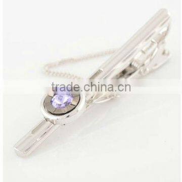 Custom metal fashion tie bar tie clip best seller tie pin