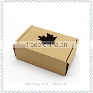 factory price custom made brown kraft corrugated cardboard packaging/ pizza box type packaging