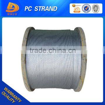 ASTM A475 Galvanized PC Strand