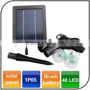 40LED 2W/5V solar pannel Day&night sensor indoor led solar flood light
