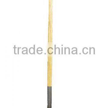 Square shovel with long (42")wooden handle