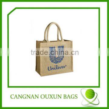 fashion jute shopping bag wholesale