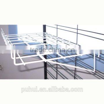 high quality powder coating shop usage grid shelf
