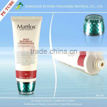 Large Plastic Conditioner Packaging Tubes with new design cap