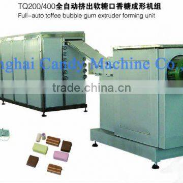 Full automatic toffee bubble gum extruder machine