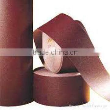 Sanding paper roll