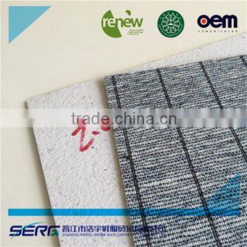 Good Density Gray Striped Insole Board for Shoes photo-4