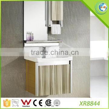 stainless steel wall hung Bathroom Cabinet with Basin XR8844