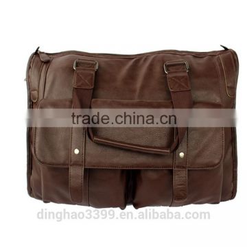 European style messenger bag simple design leather travel bag,retro fashion bag