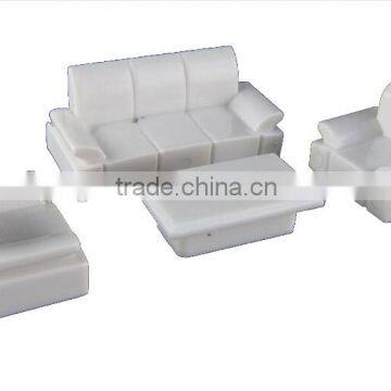 architectural plastic scale model white furniture for 1/50&1/75                        
                                                Quality Choice