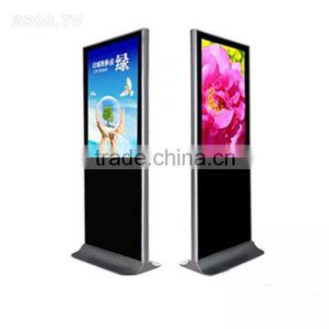 2016 Hot selling professional design stand-alone LCD vertical advertising player with android and PC system