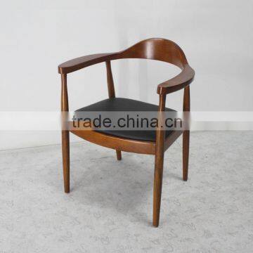 Red walnut dining chair 2015 new style