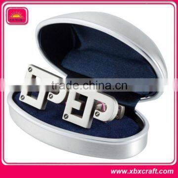 Custom business tie cufflink gift set