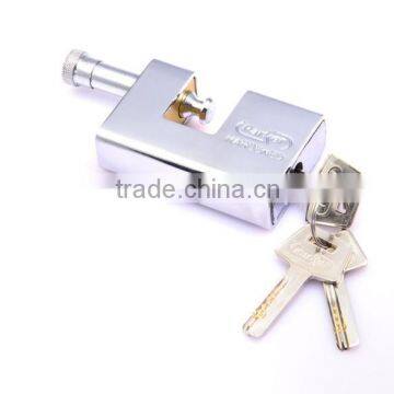 Lipson LS-301 Hardened Steel Armoured Case Brass Rectangular Padlock photo-2